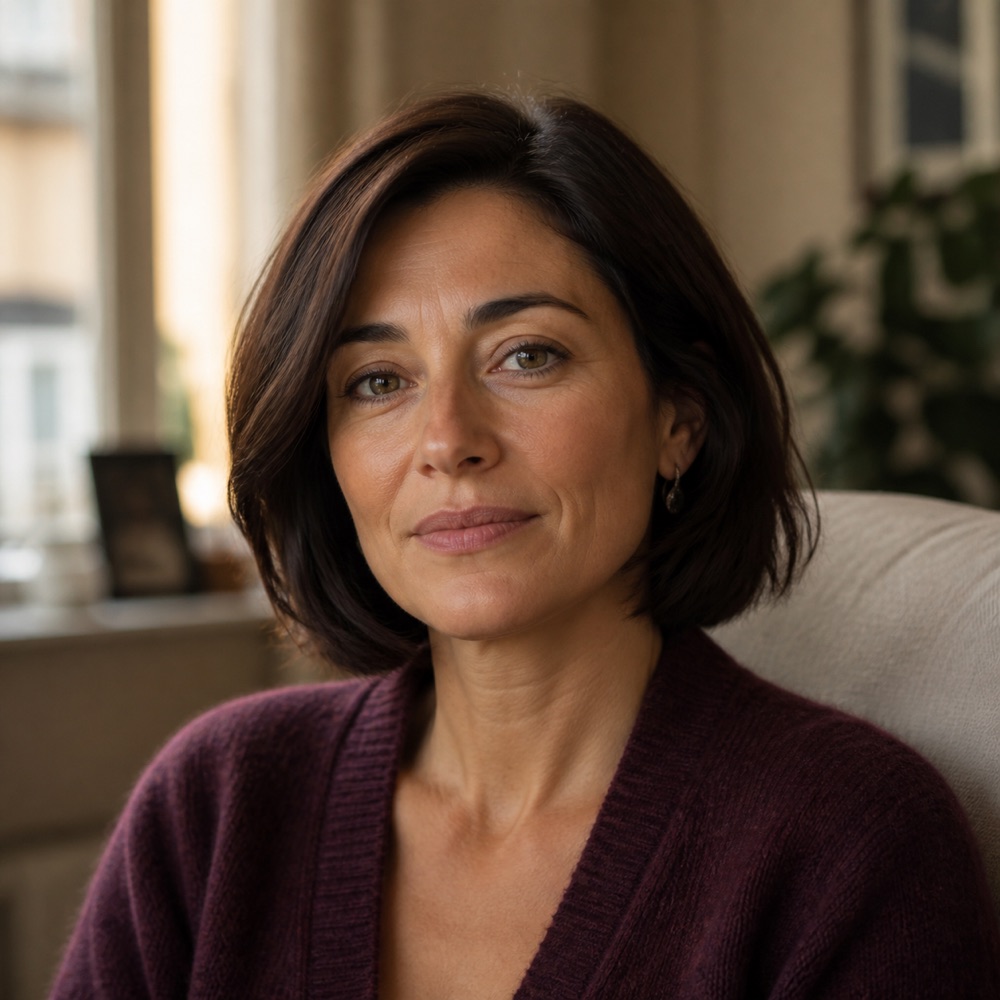 Portrait of Elena Marot.